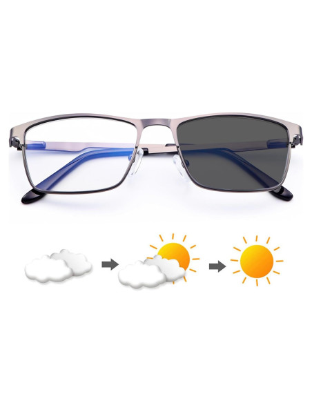 Gafas Anti Luz Azul YIMI para Hombres Fotocromáticas Gafas Anti Luz Azul YIMI para Hombres Fotocromáticas