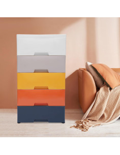 Organizador de Cajones 5 Capas BYGOVICE Multicolor 2