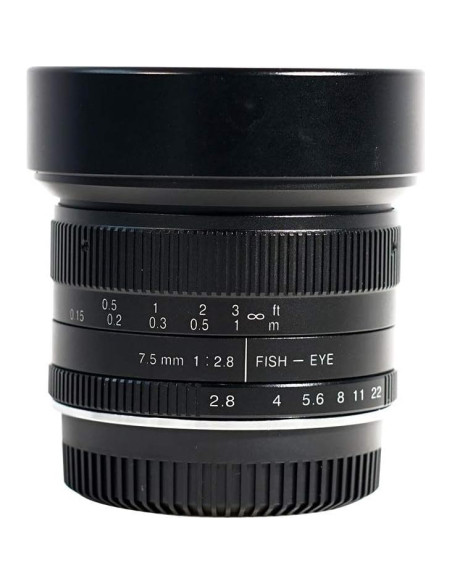 Lente Fijo 7 Artisans 7.5mm F2.8 Ojo de Pez para Sony E Lente Fijo 7 Artisans 7.5mm F2.8 Ojo de Pez para Sony E