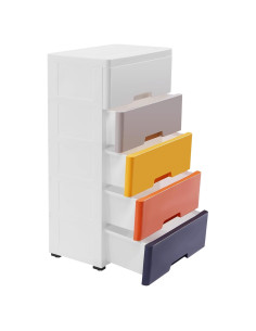 Organizador de Ropa WPORDE 5 Cajones Multicolor 4,08 kg