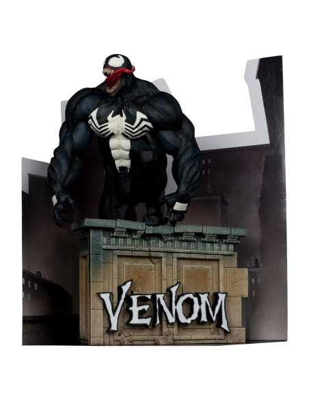 Figura Coleccionable Venom McFarlane 1:6 con Escena y Cómic Figura Coleccionable Venom McFarlane 1:6 con Escena y Cómic