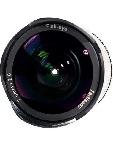Lente Fijo 7 Artisans 7.5mm F2.8 Ojo de Pez para Sony E