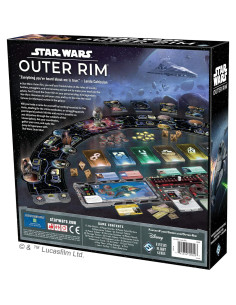 Juego de Mesa Star Wars Outer Rim | Estrategia 1-4 Jugadores 2