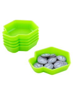 Bandejas de Fichas Feldherr SHELL - 6 Piezas Color Verde