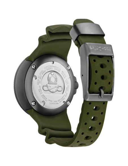 Reloj de buceo Citizen Promaster BJ8057-09X 300M correa verde Reloj de buceo Citizen Promaster BJ8057-09X 300M correa verde