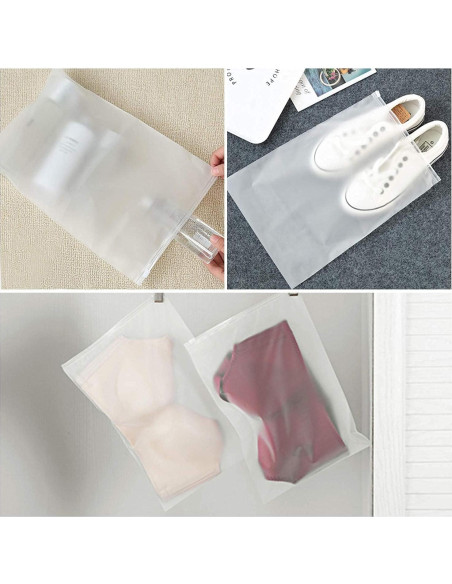 Bolsas de Plástico ENPOINT 50pcs 23x30cm con Cierre Bolsas de Plástico ENPOINT 50pcs 23x30cm con Cierre