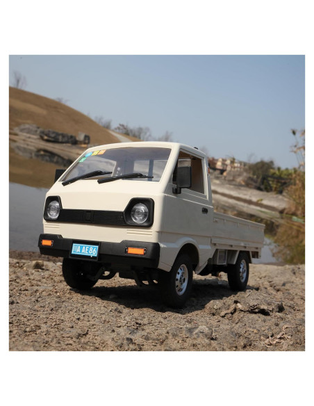 Camión Pickup RC WPL D12 1/10 Control Preciso 20 km/h Camión Pickup RC WPL D12 1/10 Control Preciso 20 km/h