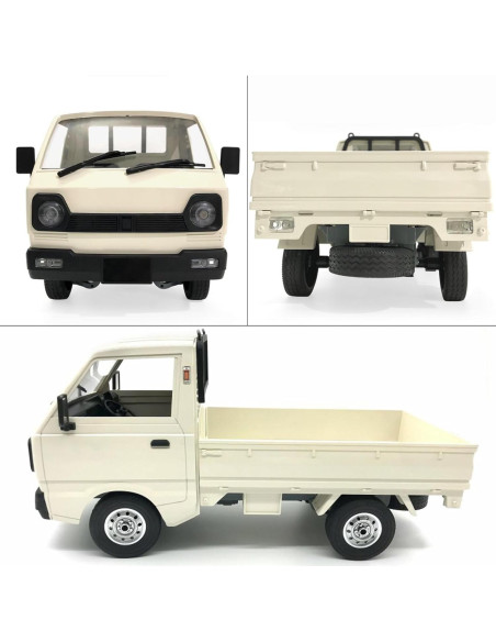 Camión Pickup RC WPL D12 1/10 Control Preciso 20 km/h Camión Pickup RC WPL D12 1/10 Control Preciso 20 km/h