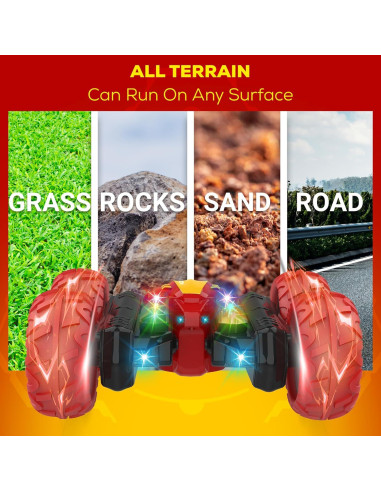 Coche de Acrobacias RC TETON ELECTRONICS 360 Todo Terreno
