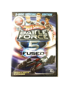 Hot Wheels Fuerza de Batalla DVD Temporada 5 Vol 1 y 2