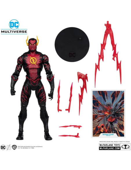 Figura DC Multiverse Reverse Flash McFarlane 7 cm Figura DC Multiverse Reverse Flash McFarlane 7 cm