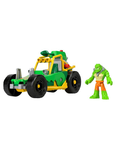 Figura Killer Croc y coche Imaginext Fisher-Price 3-8 años