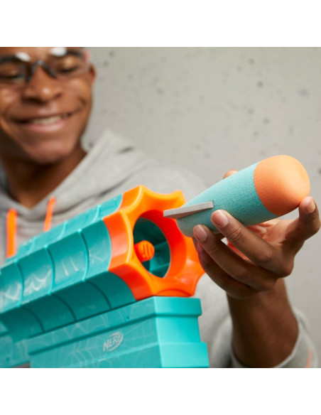 Lanzador Nerf Roblox Sharkbite Red Rocker Blaster 2 Cohetes Lanzador Nerf Roblox Sharkbite Red Rocker Blaster 2 Cohetes