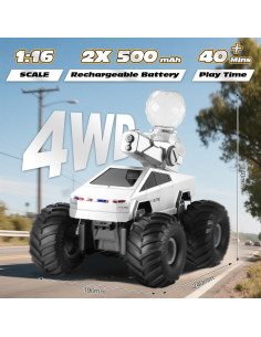 Camión RC Anfibio Fippy XS-1S 4WD Impermeable 1:16 2