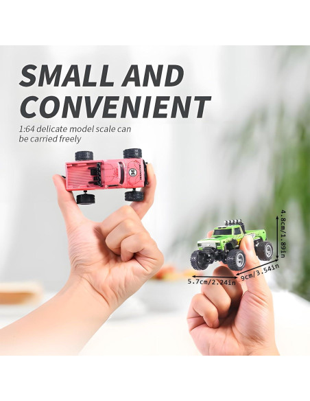 Mini Camión RC BINGONE HG4 1:64 con Luces LED y Control Remoto Mini Camión RC BINGONE HG4 1:64 con Luces LED y Control Remoto