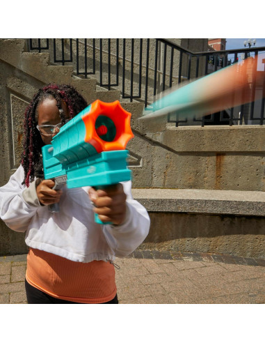 Lanzador Nerf Roblox Sharkbite Red Rocker Blaster 2 Cohetes