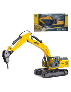 Excavadora Juguete Gemini&Genius 1:35 Carro Demolición