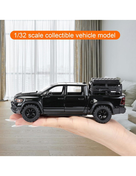 Camión Pickup Dodge Mammoth 1:32 con Luz y Sonido Camión Pickup Dodge Mammoth 1:32 con Luz y Sonido