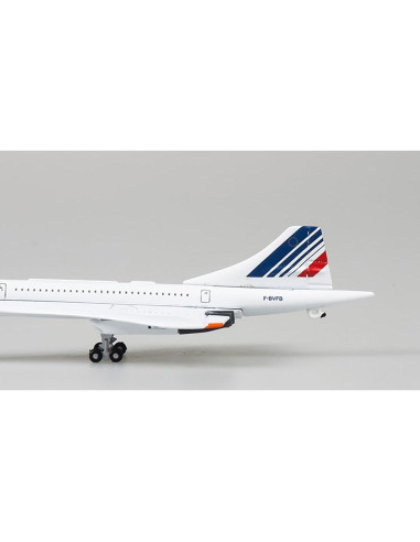 Modelo Concorde Diecast Air France 15 cm a escala 1:400