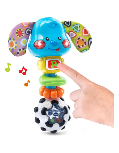 Sonajero Interactivo VTech Perro Iluminado 0-2 Años