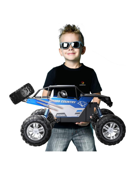 Coche RC DEERC DE60 Monster 1:8 Todo Terreno 4WD Azul Coche RC DEERC DE60 Monster 1:8 Todo Terreno 4WD Azul