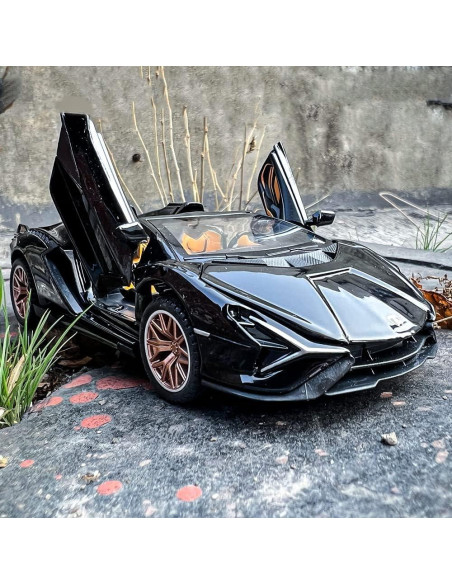 Coche Sian Roadster 1/32 WAKAKAC Metal Retroceso Luz Sonido Coche Sian Roadster 1/32 WAKAKAC Metal Retroceso Luz Sonido