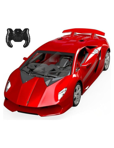 Coche RC Lamborghini Sesto Elemento 1:24 Rojo para Niños Coche RC Lamborghini Sesto Elemento 1:24 Rojo para Niños