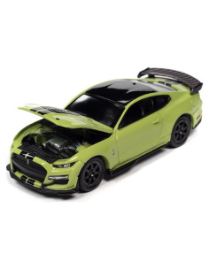 Coche Diecast 1/64 Shelby GT500 Verde Lima Auto World