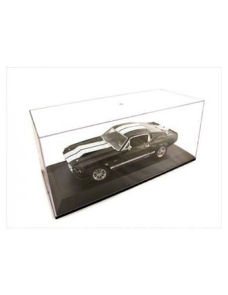 Vitrina para coches a escala 1/18 Autoart 90001 con base negra Vitrina para coches a escala 1/18 Autoart 90001 con base negra