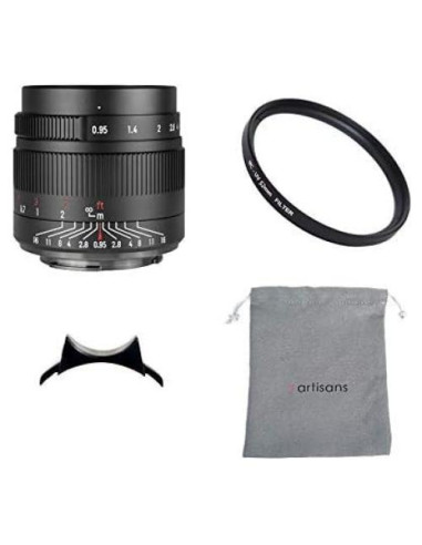 Lente 7artisans 35mm F0.95 Manual para Fujifilm X Mount