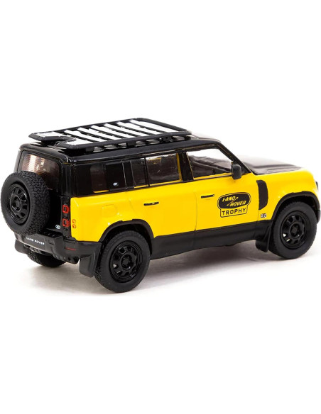 Tarmac Works Defender 110 Edición Trofeo Amarillo 1:64 Tarmac Works Defender 110 Edición Trofeo Amarillo 1:64