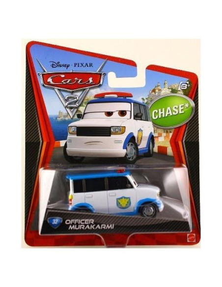 Coche de Persecución Disney Cars 2 1:55 Mattel Coche de Persecución Disney Cars 2 1:55 Mattel