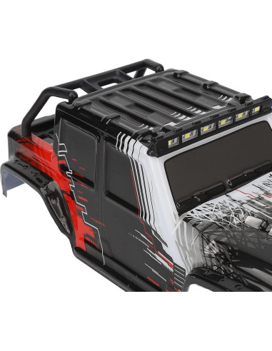 Carcasa Carro RC Drfeify SCY 16103PRO 1/16 Rojo