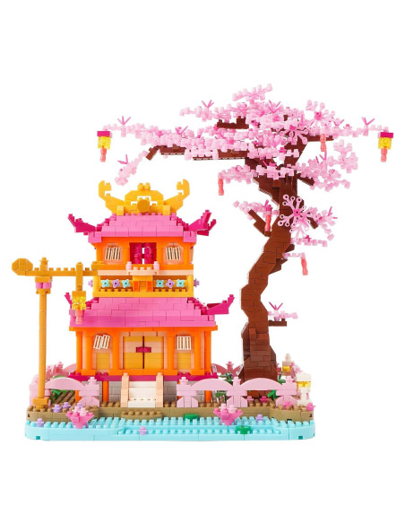 Juego de Bloques Geniteen Casa en el Árbol 1810 Piezas Juego de Bloques Geniteen Casa en el Árbol 1810 Piezas