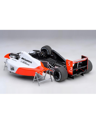 Modelo de Coche a Escala 1/18 AUTOart MP4/6 Gerhard Berger