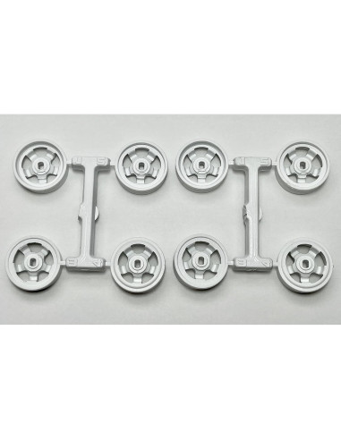Juego de 8 Llantas Estrechas DS Racing 20mm para Mini-Z RC