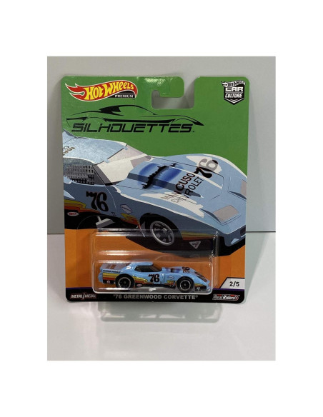 Auto a Escala 1:64 Hot Wheels Corvette 76 Mattel Auto a Escala 1:64 Hot Wheels Corvette 76 Mattel