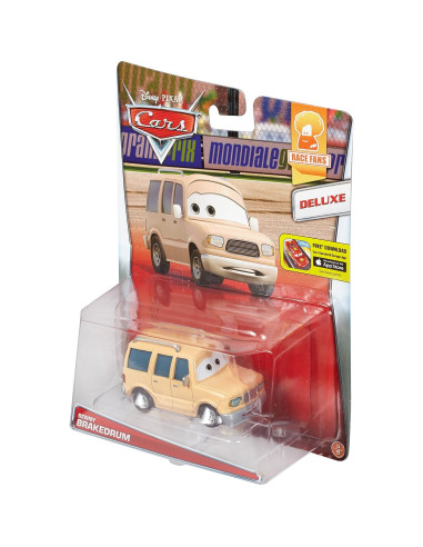 Vehículo Juguete Deluxe Disney Cars Benny Brakedrum 21.5cm