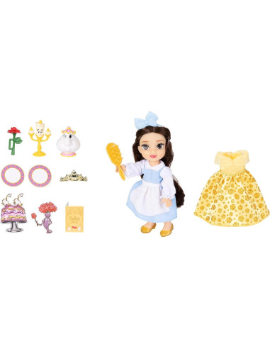Muñeca Bella Disney Petite Be Our Guest con accesorios