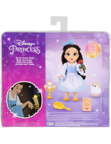 Muñeca Bella Disney Petite Be Our Guest con accesorios