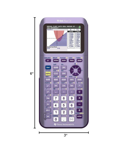 Calculadora TI-84 Plus CE Python Texas Instruments Gráfica