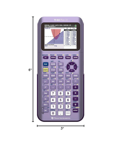 Calculadora TI-84 Plus CE Python Texas Instruments Gráfica Calculadora TI-84 Plus CE Python Texas Instruments Gráfica