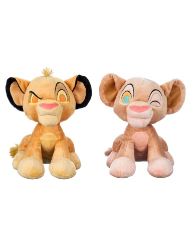 Conjunto de Peluches Simba y Nala Disney 30 Aniversario 27.94 cm