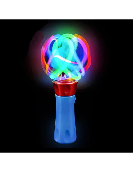 Varita Giratoria LED La Compañía Dreidel 18 cm para Niños Varita Giratoria LED La Compañía Dreidel 18 cm para Niños