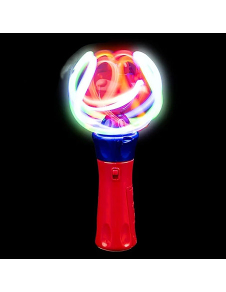 Varita Giratoria LED La Compañía Dreidel 18 cm para Niños Varita Giratoria LED La Compañía Dreidel 18 cm para Niños