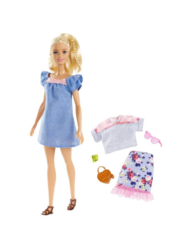 Muñeca Barbie Fashionistas 99 Dulce Flor con accesorios