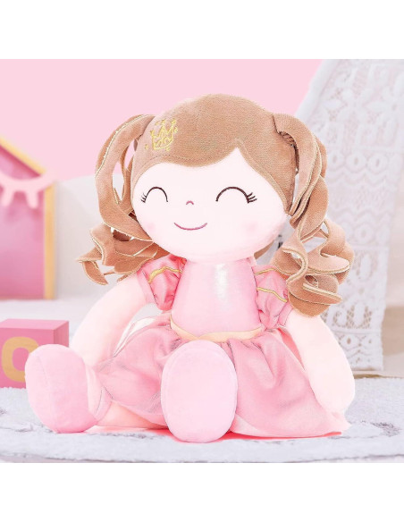 Muñeca de Peluche Gloveleya Princesa Rosa 35,56 cm Muñeca de Peluche Gloveleya Princesa Rosa 35,56 cm