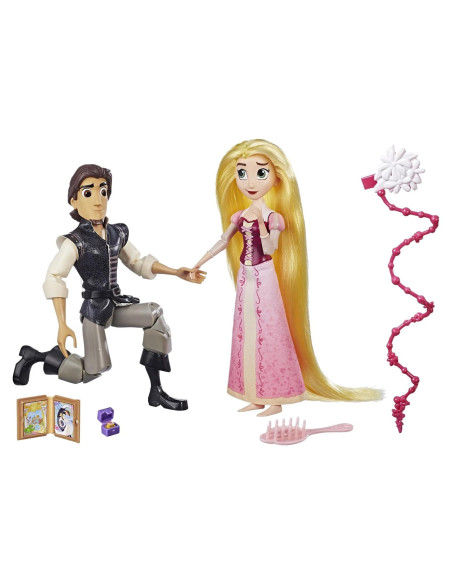 Muñecas Rapunzel y Eugene Disney Enredados Set Accesorios Muñecas Rapunzel y Eugene Disney Enredados Set Accesorios