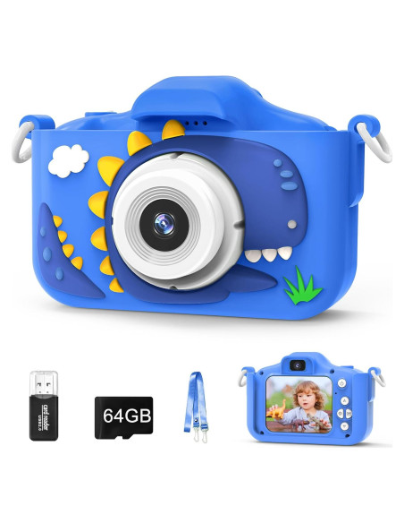 Cámara Digital para Niños XBENDON X13S 48MP 1080P Azul Cámara Digital para Niños XBENDON X13S 48MP 1080P Azul