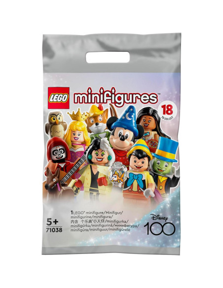 LEGO Minifigures Disney 100 - Jiminy Cricket con Paraguas LEGO Minifigures Disney 100 - Jiminy Cricket con Paraguas